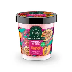 Crema-peeling corporal limpiadora «helado de frutas de verano» 450 ml, Organic Shop