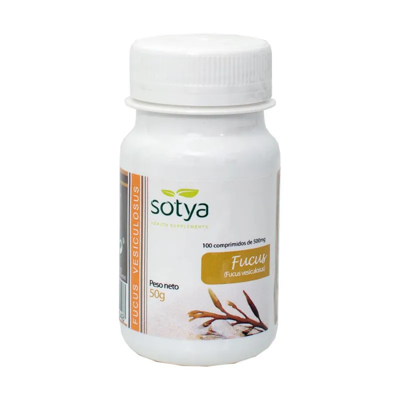 Fucus 500 mg 100 cápsulas, Sotya