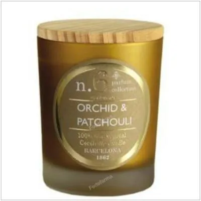 Vela vaso PERF6 orchid-patchouli 7,5x9cm 1 uds., Cerabella