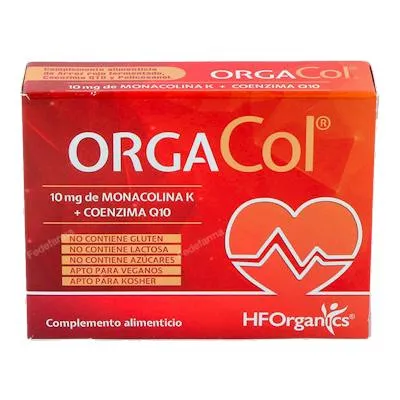 Orgacol 30 comprimidos, Hf Natural Care