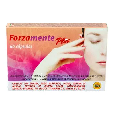 Forzamente plus 40 cápsulas, Robis