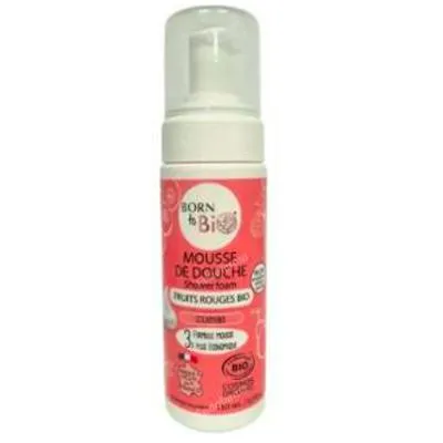 Espuma de ducha frutos rojos BIO 150 ml, Born To Bio