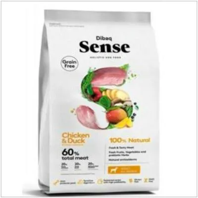 Dibaq Veterinaria dibaq sense pollo y pato perro adulto sin gluten 2 kg, Dibaq Vet