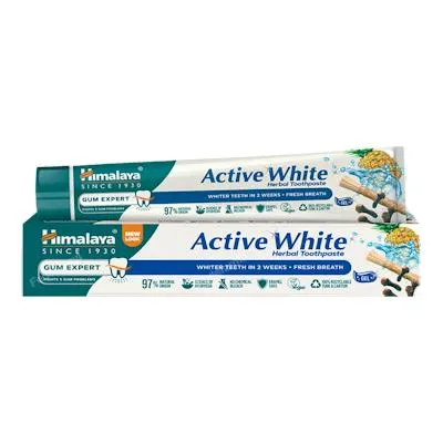 Dentífrico gel activo blanqueador 75 ml, Himalaya