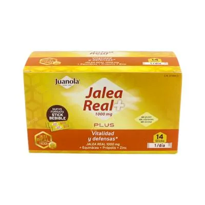 Jalea real plus 10 ml 14 sobres, Juanola