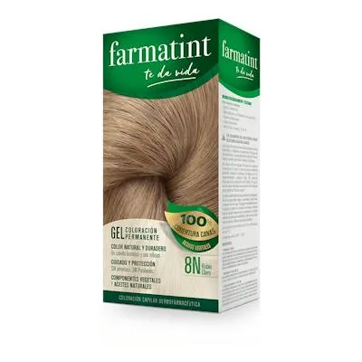 Gel 8N rubio claro 135 ml, Farmatint