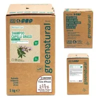 Champú anticaspa de salvia y ortiga BIO 5 kg, Greenatural