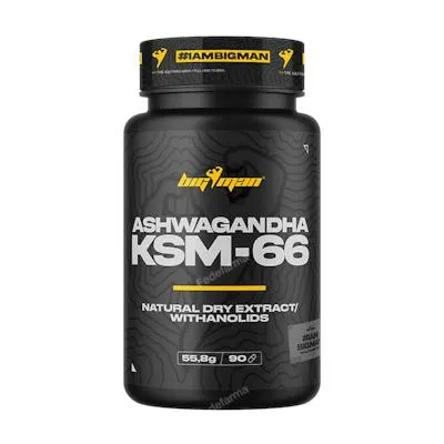 Ashwandha KSM-66 90 cápsulas, Bigman