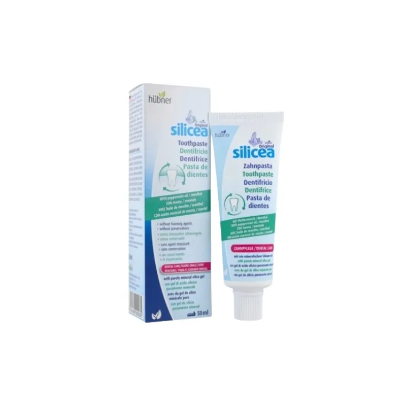 Silicea pâte dentifrice 50 ml, Hubner