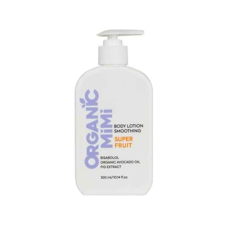 Loción corporal suave super fruta 300 ml, Organic Mimi