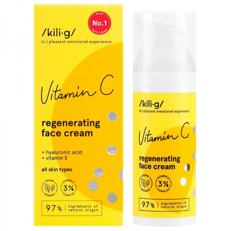 Face Cream Regeneradora Vitamina C, Kilig
