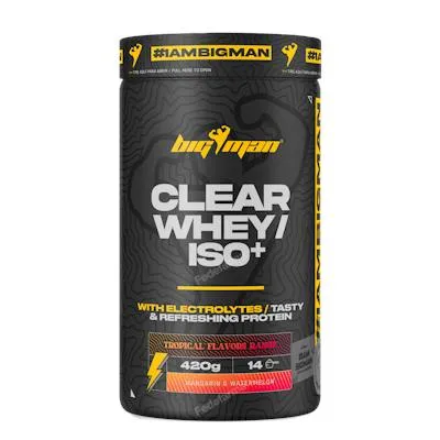 Iso clear whey mandarina 420 g, Bigman