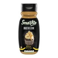 Salsa dulce zero dulce de leche 320 ml, Servivita