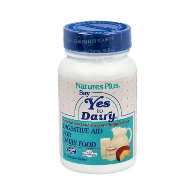 Say yes to dairy 50 comprimidos Masticables, Natures Plus