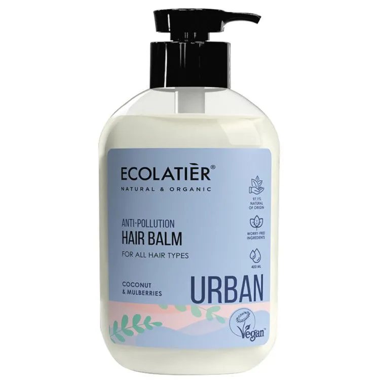 Bálsamo anticontaminación para todo tipo de cabello, Ecolatier