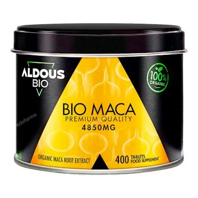 Maca andina extracto (5:1) BIO 400 comprimidos, Aldous Bio