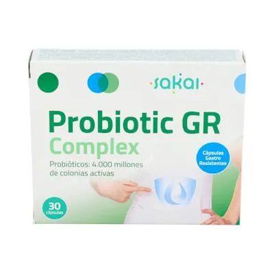 Probiotic gr complex 30 cápsulas, Sakai