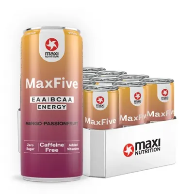 Maxfive Mango-Passionsfruit, - Maxi Nutrición 330 Ml, Maxi Nutricion