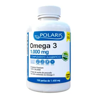 Omega 3 1000 mg 150 perlas, Polaris
