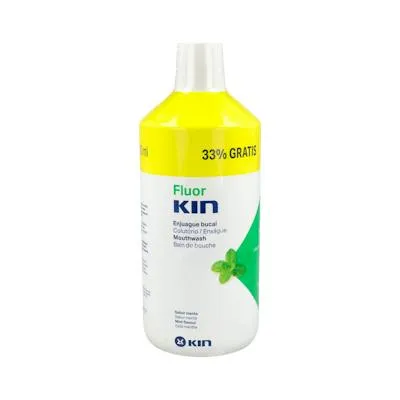 Fluor menta colut día 750+REGALO colut 250 ml, Kin