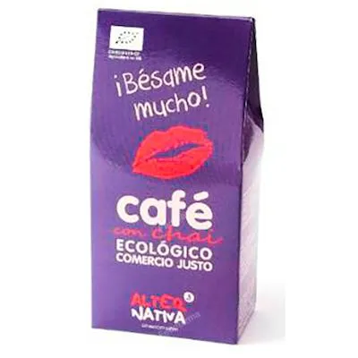 Café con chai besame mucho molido BIO 125 g, Alternativa 3