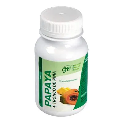 Papaya 600 mg comp 100 uds., Ghf