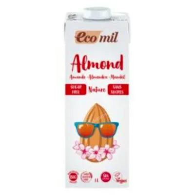 1 l beb almendras nature sin azúcar BIO 6 uds., Ecomil