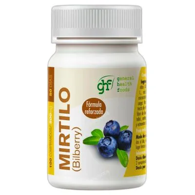 Mirtilo 500 mg comp 100 uds., Ghf