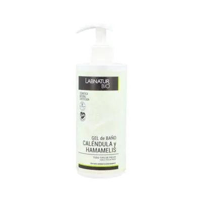 Gel de baño caléndula y hamamelis BIO 450 ml, Labnatur Bio