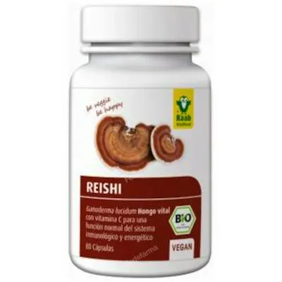 Reishi glutenvrij BIO 80 capsules, Raab Vitalfood
