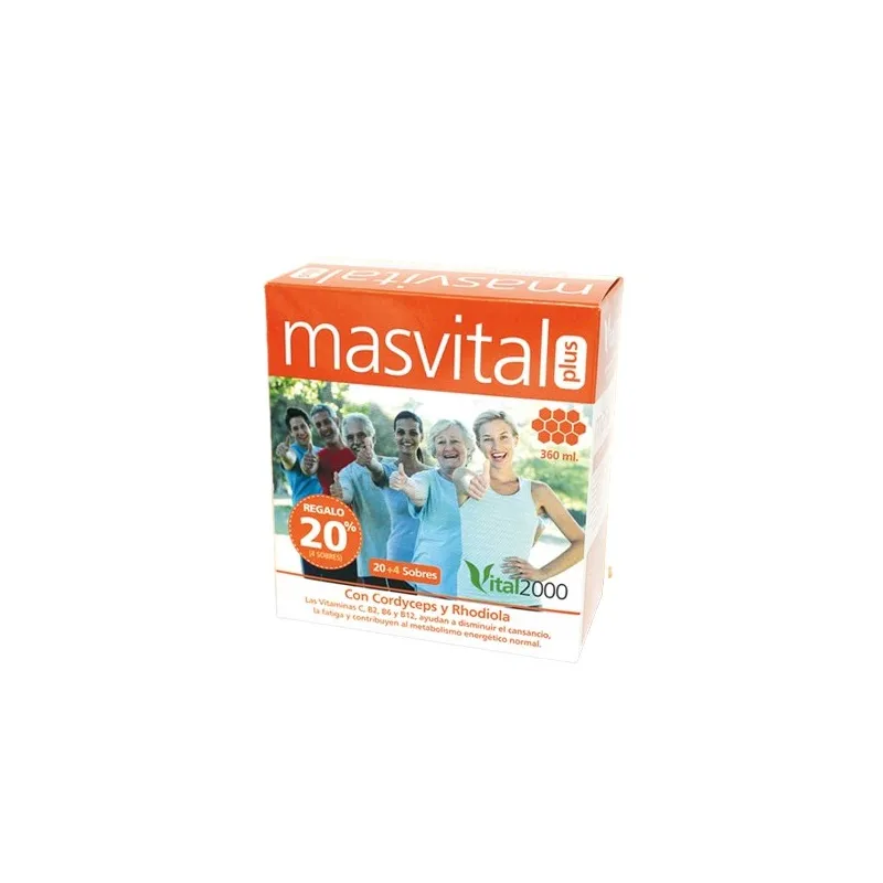 Masvital plus 20 sobres, Vital 2000
