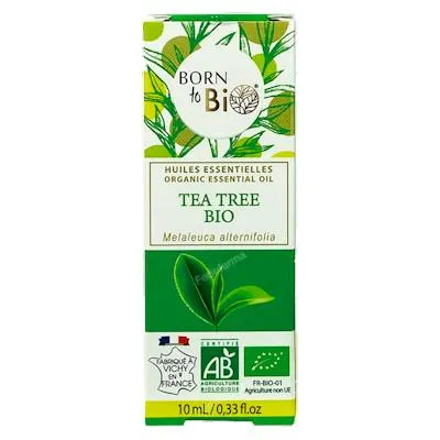 Árbol de té aceite esencial orgánico BIO 10 ml, Born To Bio