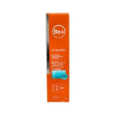 Sport Corp SPF 50+ transparentes Gel 75 ml, Be+