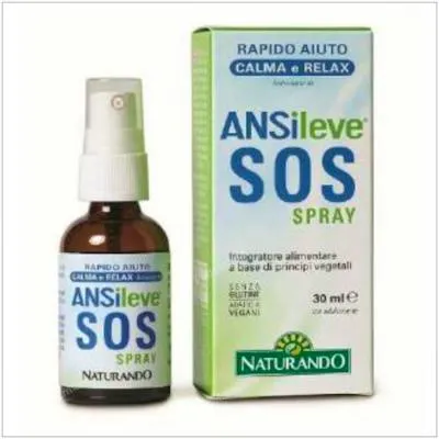 Ansileve SOS spray sin gluten 30 ml, Naturando