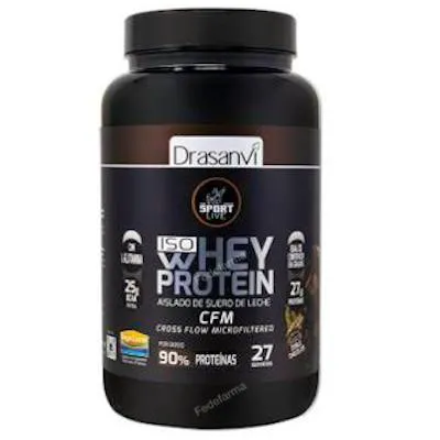 Whey protein aislado doble chocolate sport 800 g, Drasanvi Sport Live