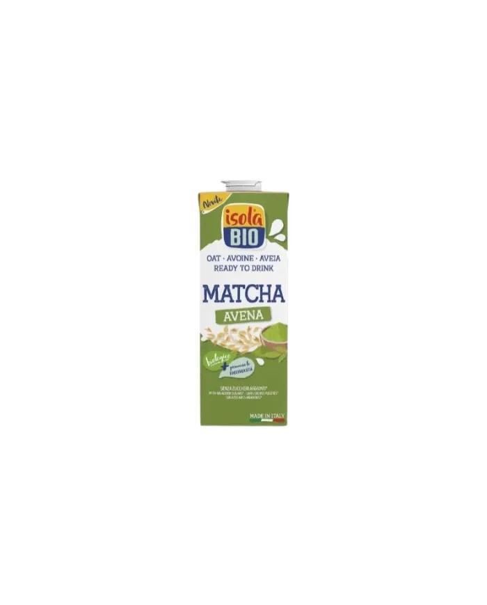 Bevanda avena matcha 1 l, Isola Bio