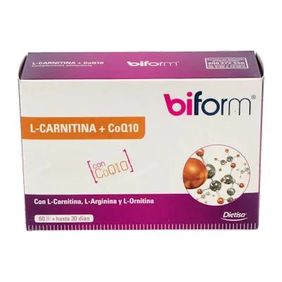 Biform L CARNITINA+Q10 60 gélules, Dietisa (dielisa)