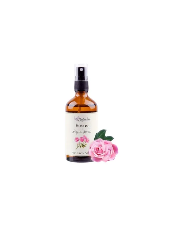 Agua floral de rosas labiatae la rueda BIO 100 ml, La Rueda Natural