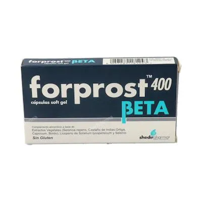 Forprost 400 beta 15 cápsulas, Shedir