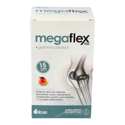 Megaflex 500 liquidos 14 sobres, Genomix Pharma
