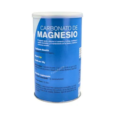 Carbonato de magnesio polvo 180 g, Ghf