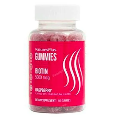 Gummies biotina 60 gummies, Natures Plus
