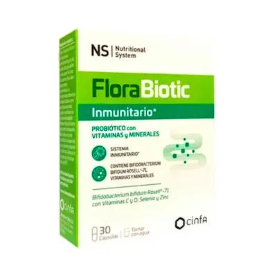 Florabiotic inmunitario 30 cápsulas, Ns