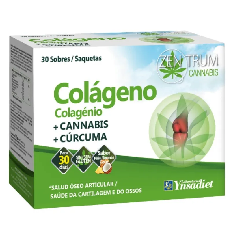 Kollagen cannabis zentrum 30 Beutel, Ynsadiet