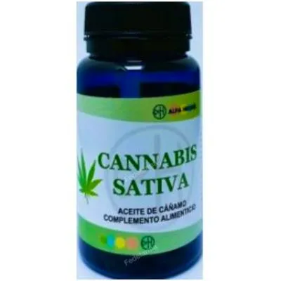 Cannabis sativa 60 perlas, Alfa Herbal