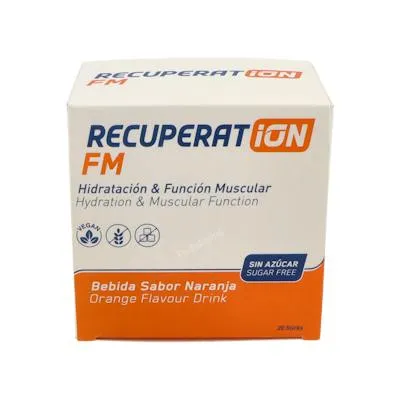 Fm sin azúcar sabor naranja 20 sobres, Recuperat-ion