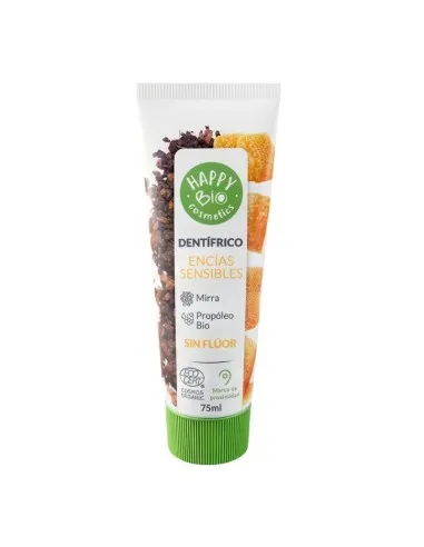 Dentifrice gencives sensibles myrrhe & propolis happpybio, Happy Bio