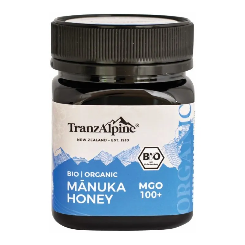 Miel manuka mgo BIO 100+250 g, Tranzalpine