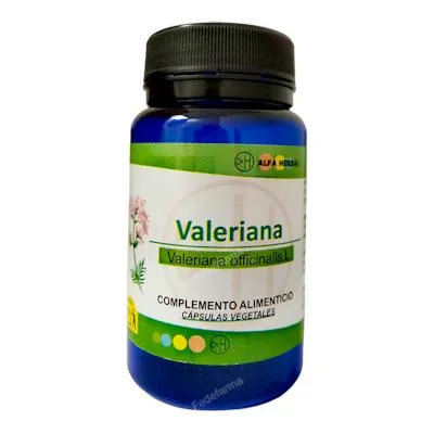 Valeriana 60 cápsulas, Alfa Herbal