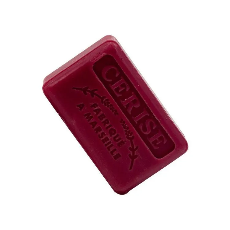 Savon de Marseille Cerise 4 uds., La Savonnerie Marseillaise